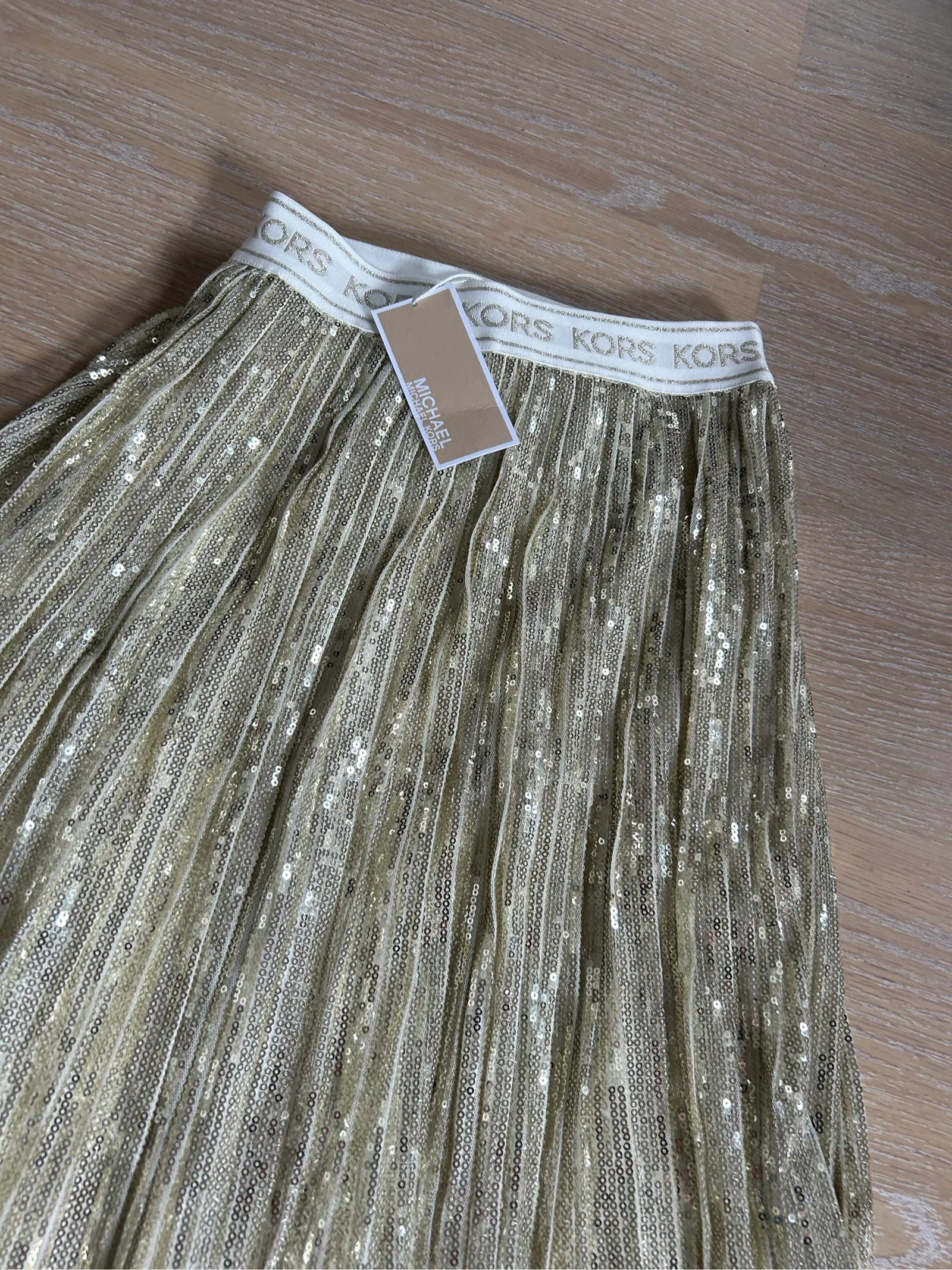 Michael Kors golden skirt – photo 2